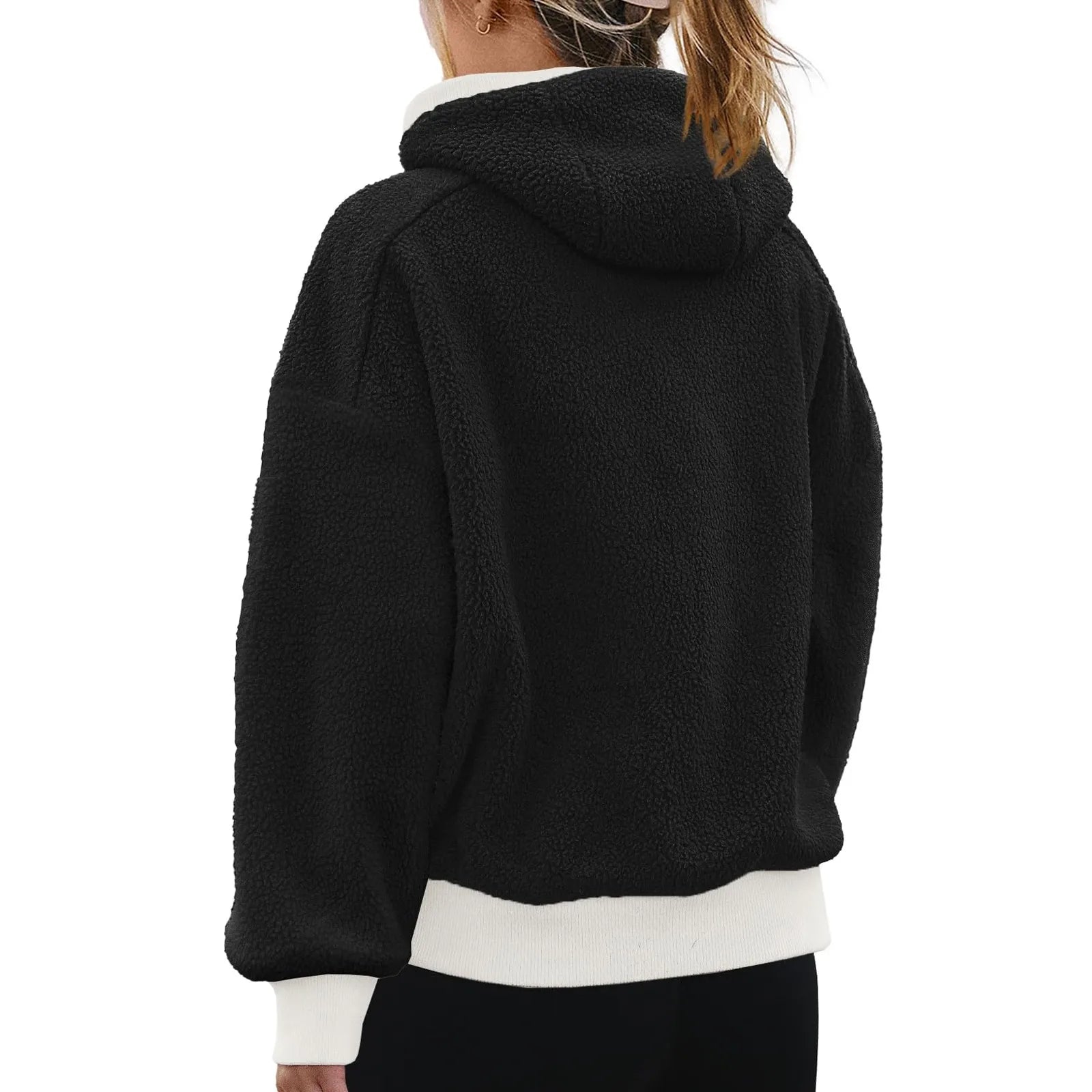 Women Fleece Overcoat